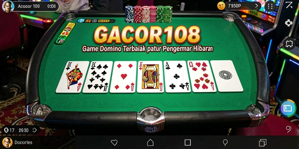 Tampilan gameplay seru dan kompetitif dari GACOR108.