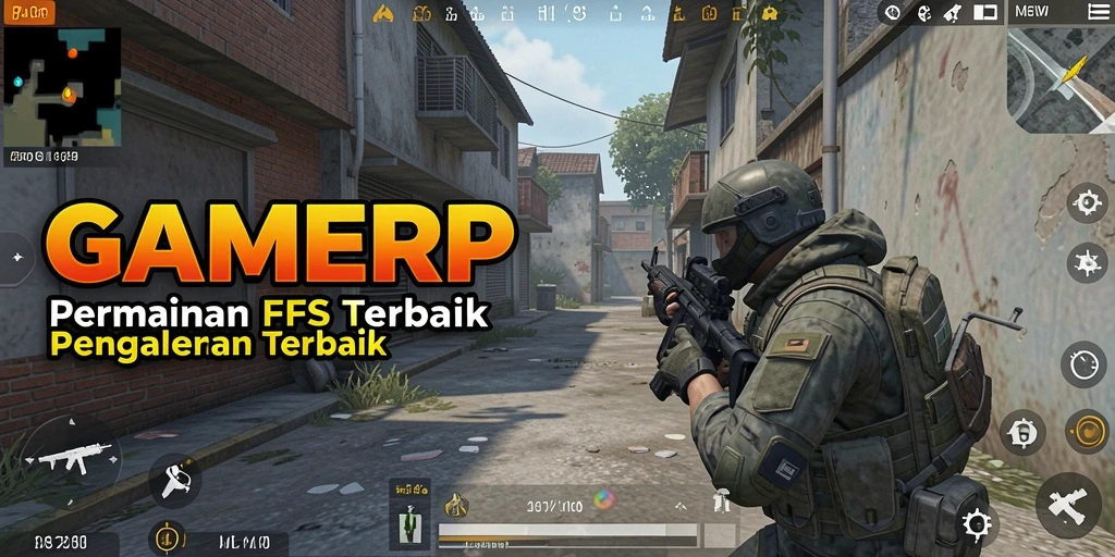 Tangkapan layar GAMERP menampilkan aksi gameplay FPS yang intens dan mendebarkan.