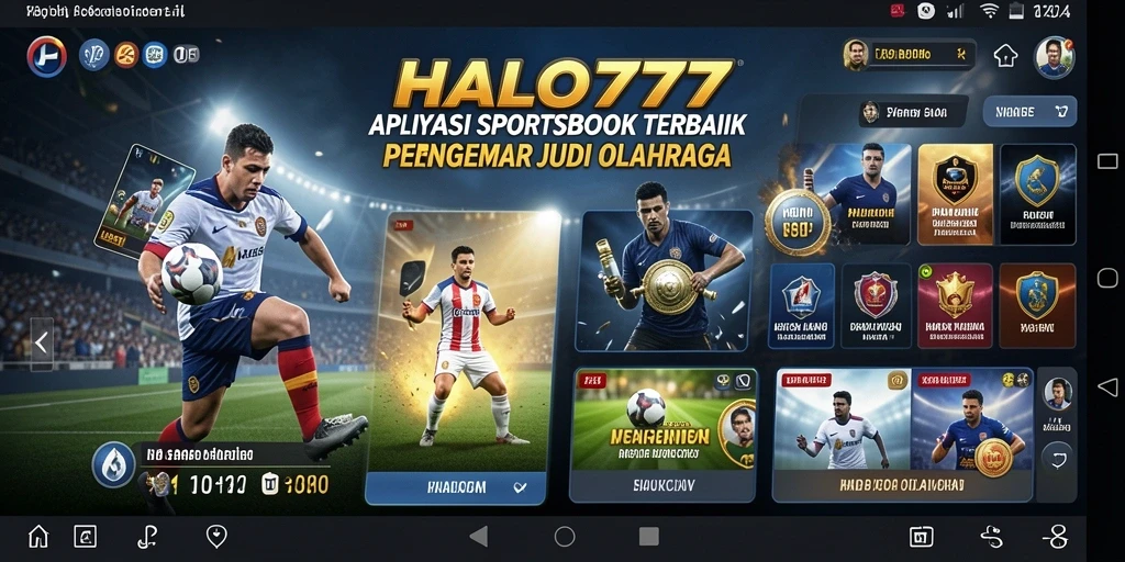 Tampilan gameplay utama HALO777 yang menarik dan interaktif.