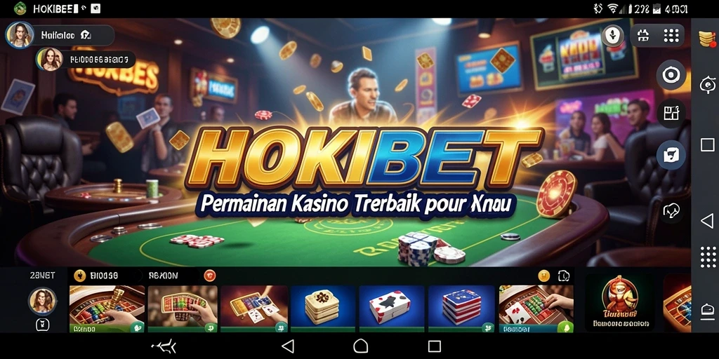 Gameplay HOKIBET yang menarik dan seru dalam kasino.