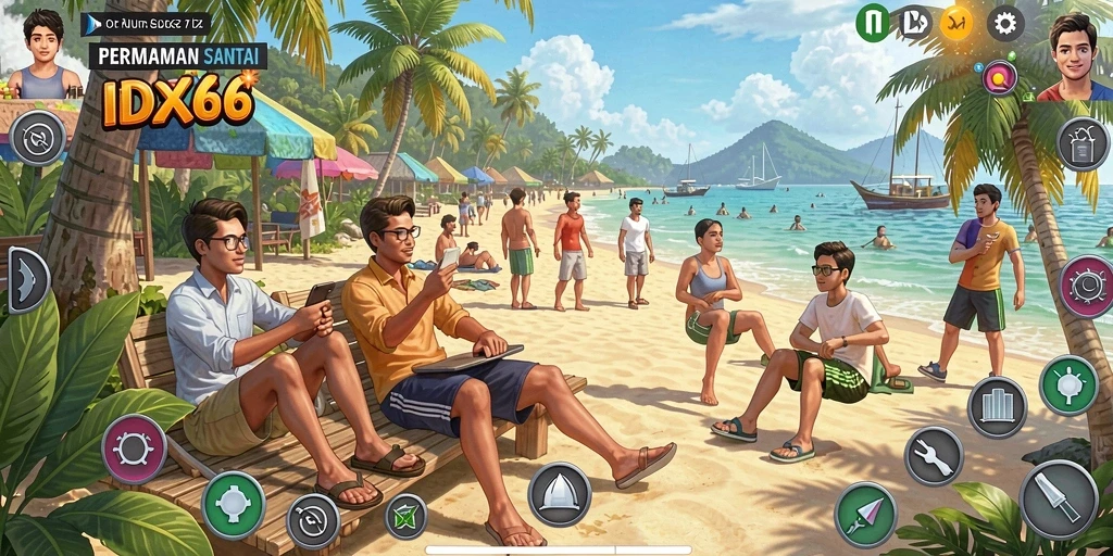 Screenshot gameplay IDX66 yang menampilkan keseruan bermain.