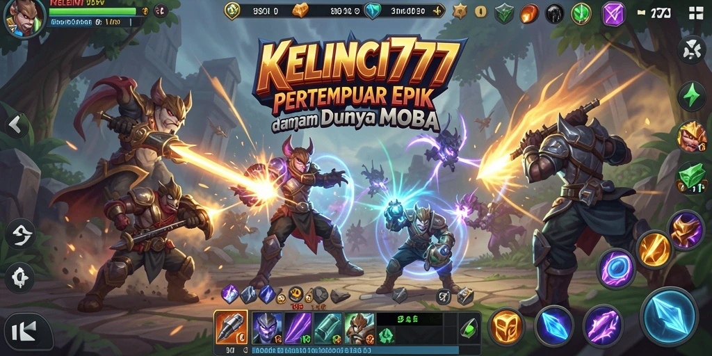 Tampilan gameplay KELINCI777 yang dinamis dan strategis.