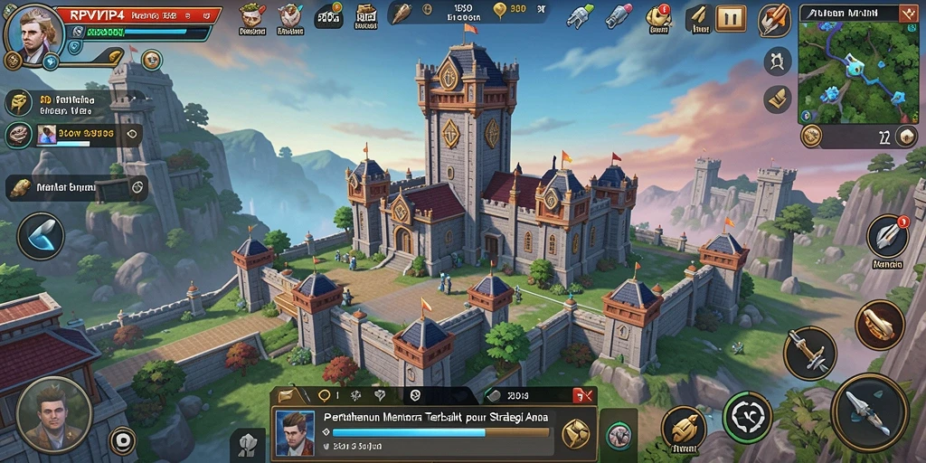Screenshot gameplay RPVIP4 memperlihatkan aksi Tower Defense yang mendebarkan.
