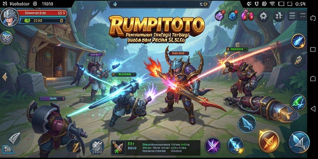 Tampilan gameplay RUMPITOTO yang menarik dan penuh aksi.